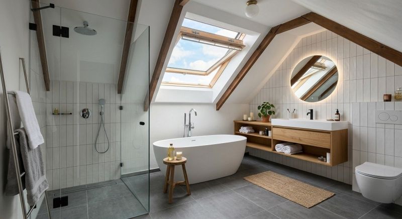 Attic Bathroom Remodeling in Flagler County, FL