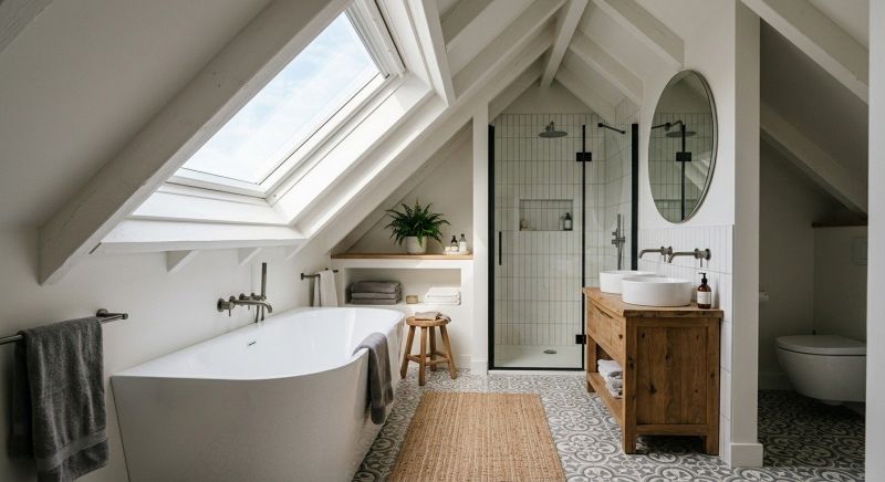 Attic Bathroom Remodeling in Flagler County, FL