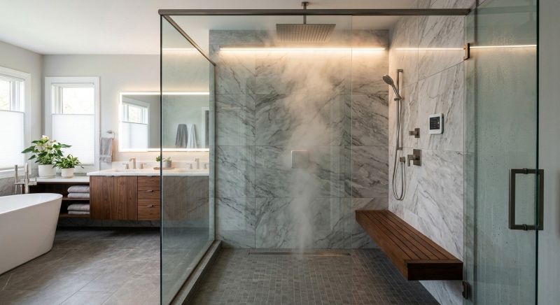 Granite Shower Installation in Flagler County, FL